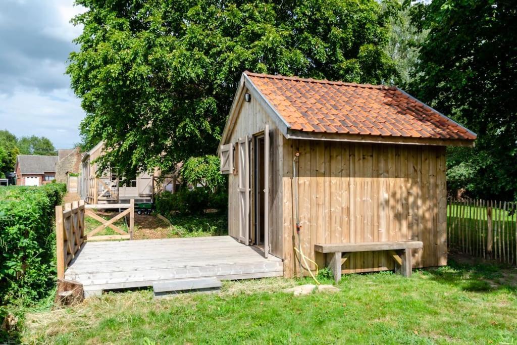 La Du Cerf Et Son Sauna Chalet Attre